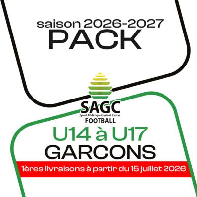 PACK U14 A U17G CESTAS 26-27