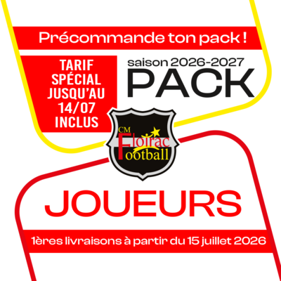 PACK JOUEURS FLOIRAC 26-27