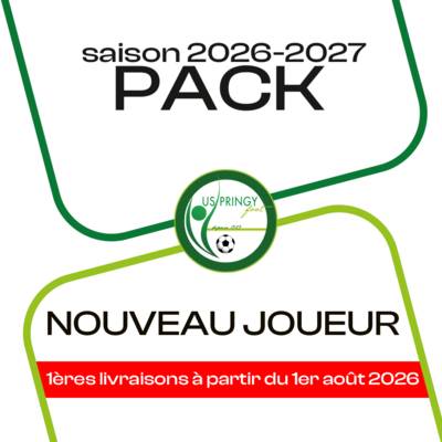 PACK NOUVEAU JOUEUR PRINGY 26-27