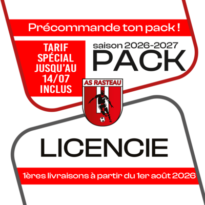 PACK RASTEAU 26-27