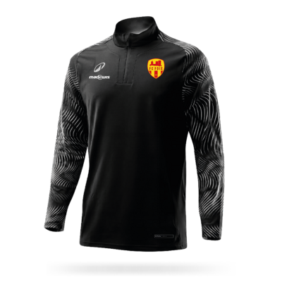 SWEAT DEC NOIR|BLANC FC FOIX 26-27 (531A)