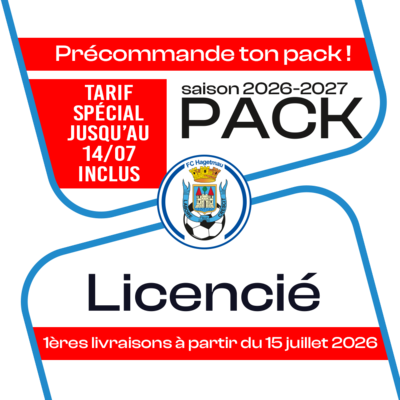 PACK LICENCIE HAGETMAU 26-27