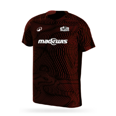 MAILLOT DEC NOIR|ROUGE REVERMONTOISE 26-27 (530T)