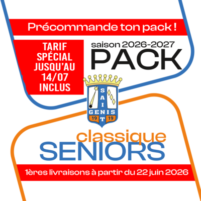 PACK SENIORS CLASSIQUE ST GENIS 26-27