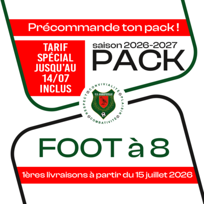 PACK FOOT A 8 AIGREFEUILLE 26-27