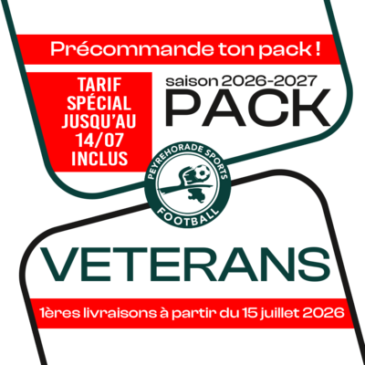 PACK VETERANS PEYREHORADE 25-26