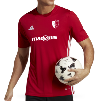 MAILLOT ADI ROUGE BAGNEUX 26-27 (2229E)