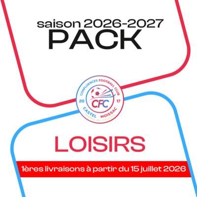 PACK LOISIRS CONFLUENCES 26-27