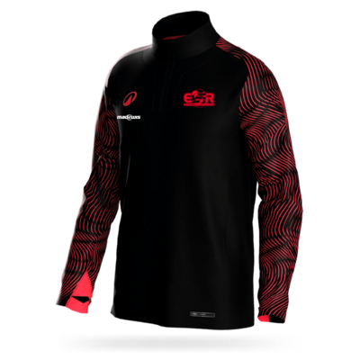 SWEAT ROUGE|NOIR REVERMONTOISE 25-26 (531B)