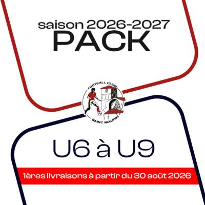 PACK U6 A U9 MAURINOIS 26-27