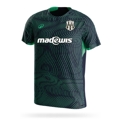 MAILLOT DEC MARINE|VERT CHAVILLE 26-27 (530C)