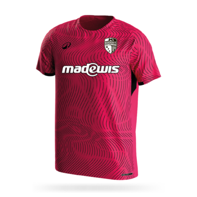 MAILLOT DEC ROSE NEON|NOIR MARENSIN 26-27 (530G)