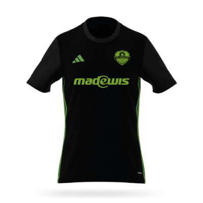 MAILLOT NOIR|VERT BONNEUIL JJ1155-JI8825 25-26