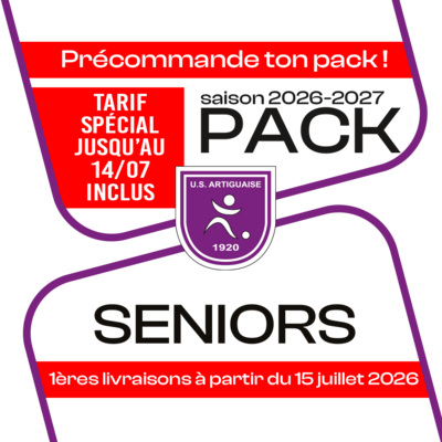 PACK SENIORS ARTIGUAISE 26-27