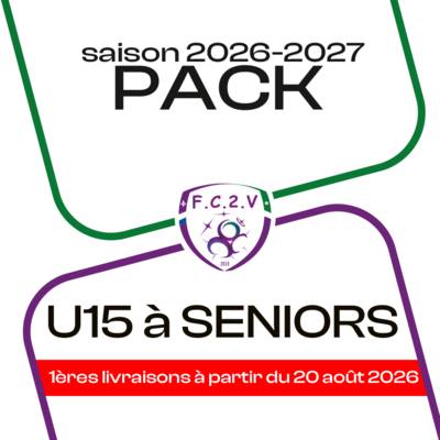 PACK U15 A SENIOR FC2V 26-27