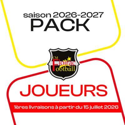 PACK JOUEURS FLOIRAC 26-27
